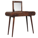 Artisan Furniture Honey Caramel Round Dressing Table - Artisan Furniture - Flyclothing LLC