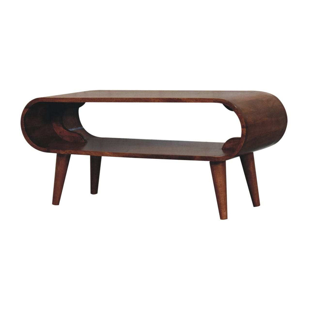 Artisan Furniture Amaya Nordic Style Honey Caramel Coffee Table - Artisan Furniture - Flyclothing LLC