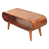 Artisan Furniture Amaya Nordic Style Honey Caramel Coffee Table - Artisan Furniture - Flyclothing LLC