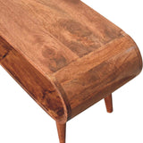Artisan Furniture Amaya Nordic Style Honey Caramel Coffee Table - Artisan Furniture - Flyclothing LLC