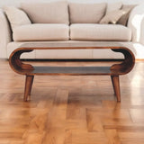 Artisan Furniture Amaya Nordic Style Honey Caramel Coffee Table - Artisan Furniture - Flyclothing LLC