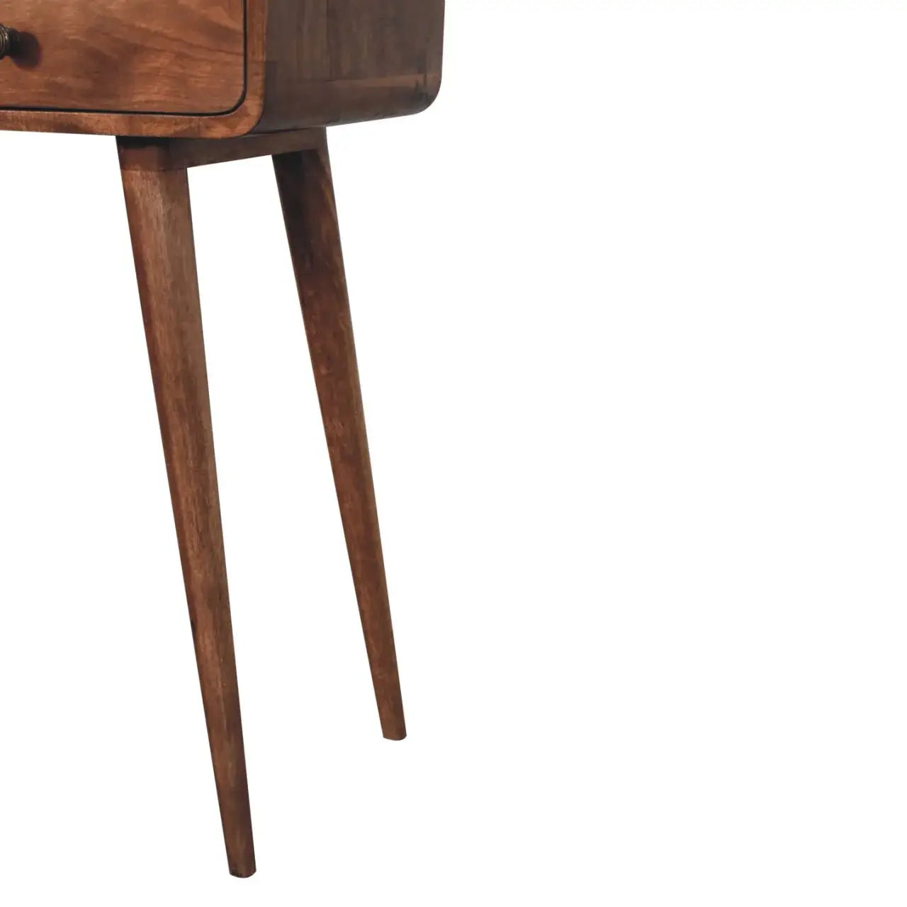 Artisan Furniture Curved Honey Caramel Console Table - Artisan Furniture - Flyclothing LLC