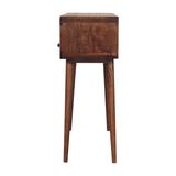 Artisan Furniture Curved Honey Caramel Console Table - Artisan Furniture - Flyclothing LLC