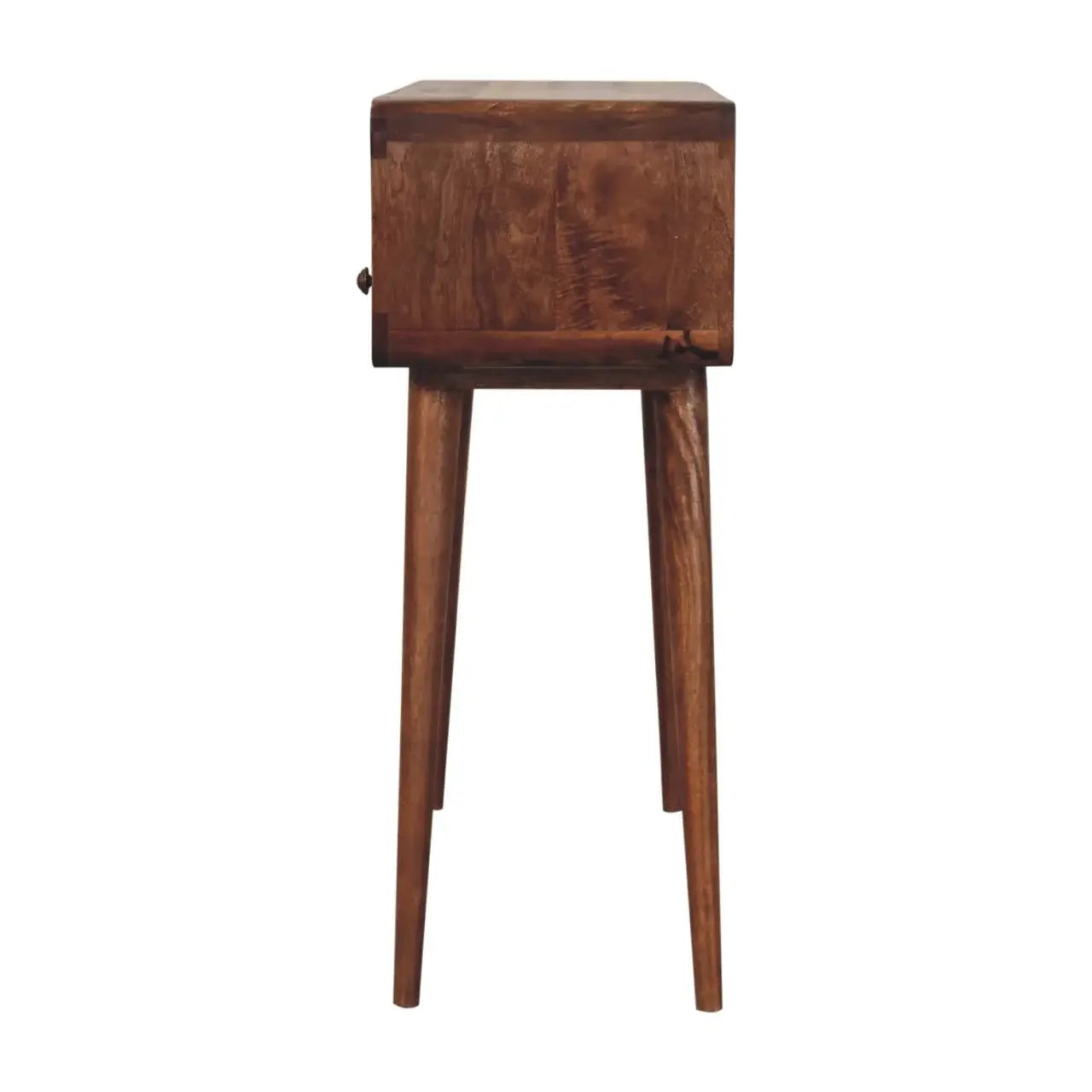 Artisan Furniture Curved Honey Caramel Console Table - Artisan Furniture - Flyclothing LLC