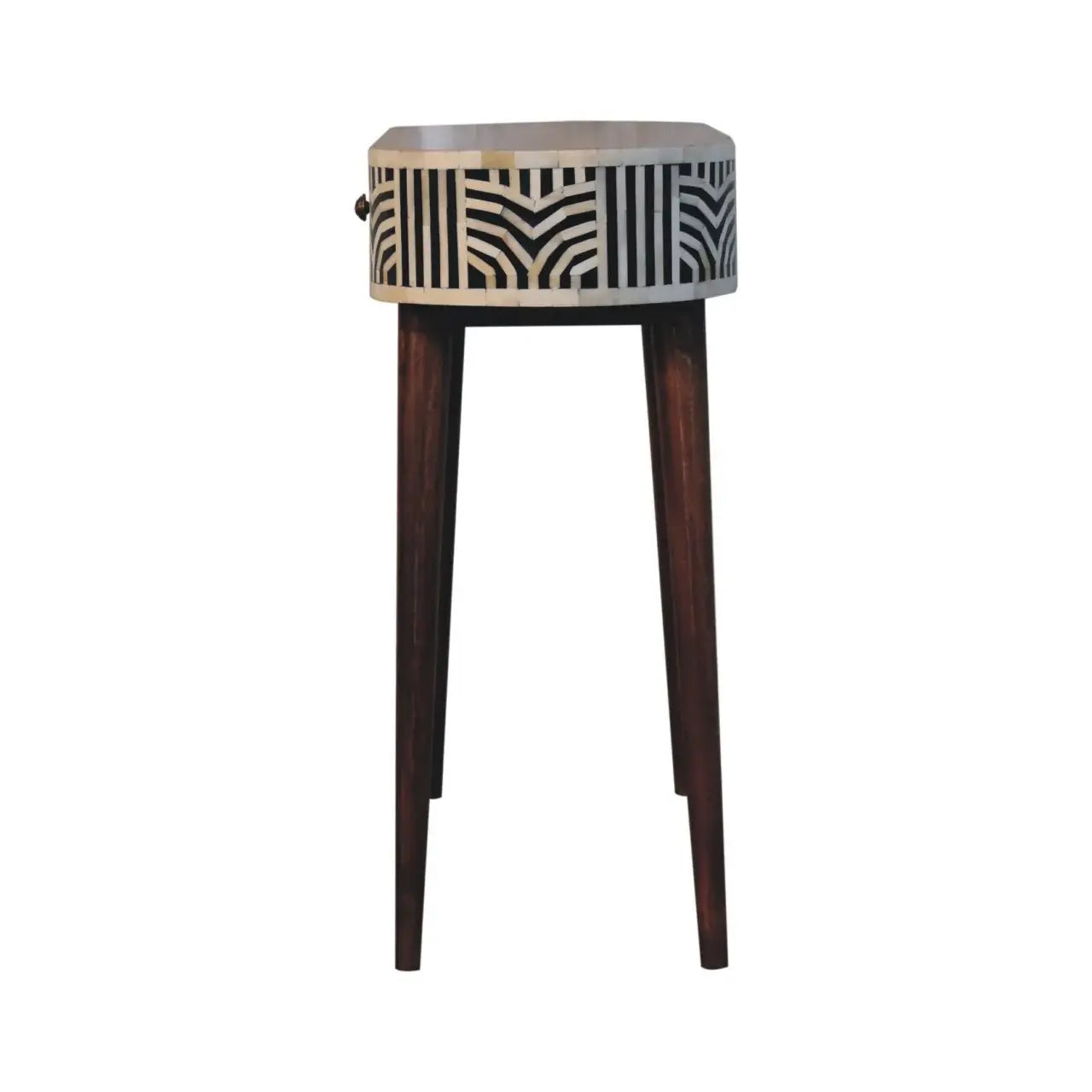 Honey Caramel Edessa Bone Inlay Console Table - Artisan Furniture - Flyclothing LLC