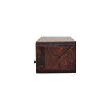 Floating California Walnut Open Console - Artisan Furniture - Flyclothing LLC