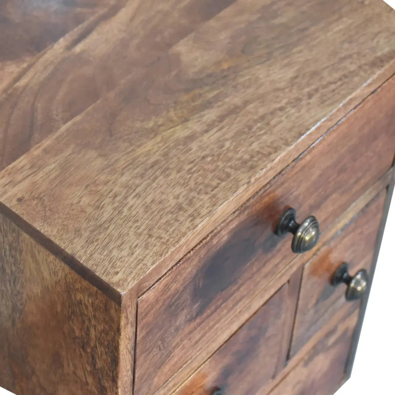 Artisan Furniture Honey Caramel Nordic Style 4 Drawer Multi Bedside - Artisan Furniture - Flyclothing LLC