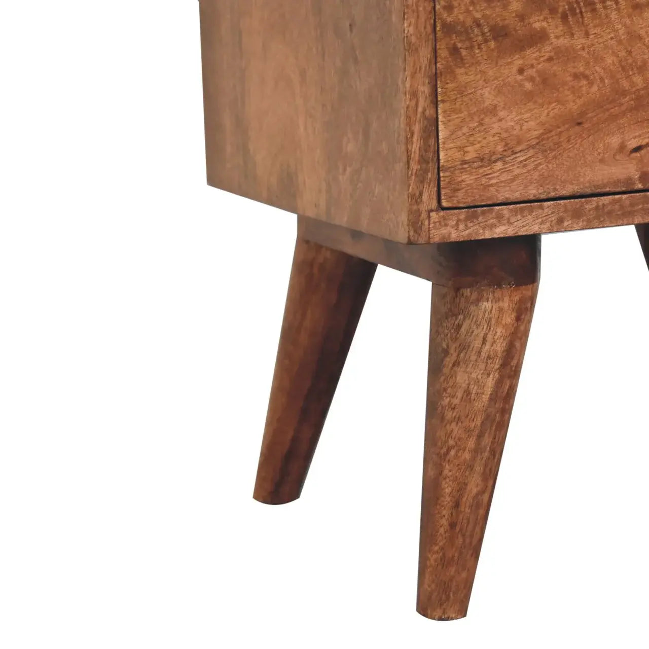 Artisan Furniture Honey Caramel Nordic Style 4 Drawer Multi Bedside - Artisan Furniture - Flyclothing LLC