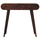 Artisan Furniture California Walnut Curved Edge Console Table - Artisan Furniture - Flyclothing LLC