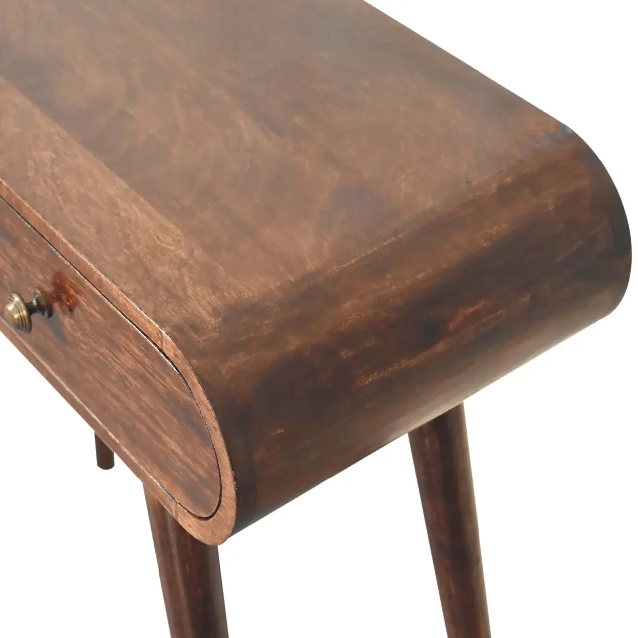 Artisan Furniture California Walnut Curved Edge Console Table - Artisan Furniture - Flyclothing LLC