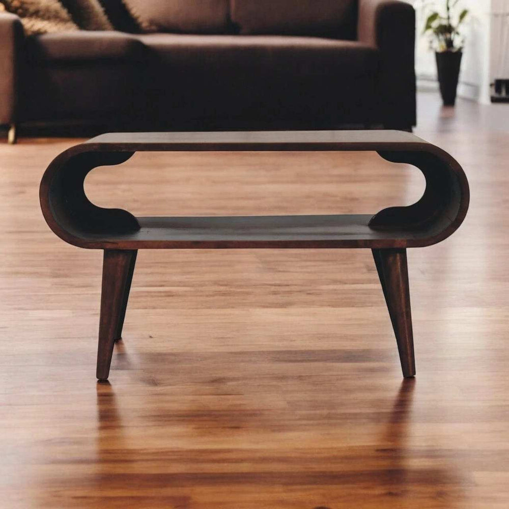 Artisan Furniture Open California Walnut Coffee Table - Artisan Furniture - Flyclothing LLC
