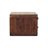 Artisan Furniture Curved California Walnut Wall Mounted Bedside - Artisan Furniture - Flyclothing LLC