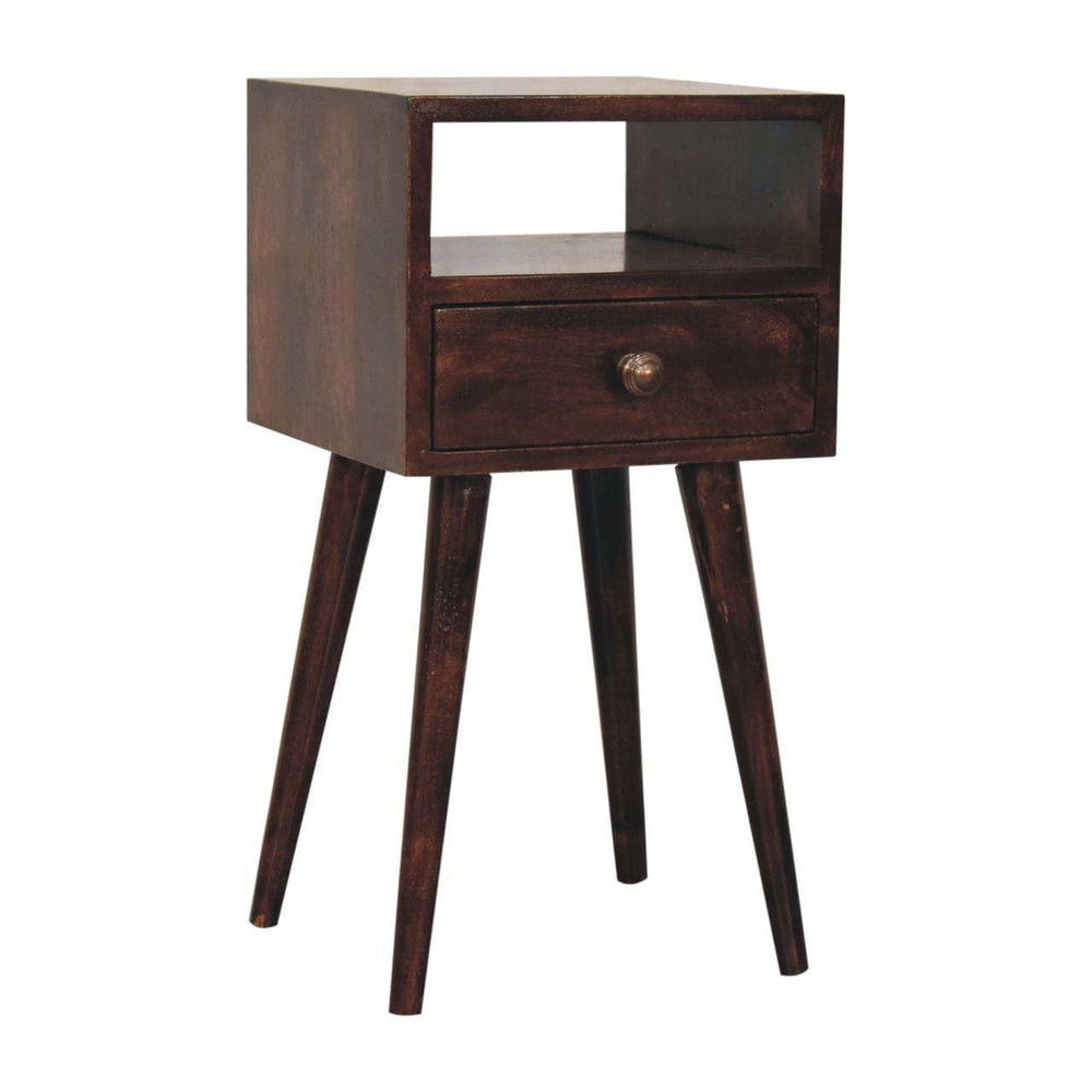 Artisan Furniture Mini California Walnut Bedside - Artisan Furniture - Flyclothing LLC