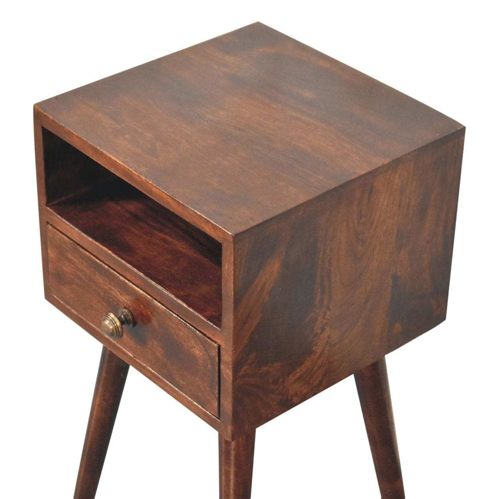 Artisan Furniture Mini California Walnut Bedside - Artisan Furniture - Flyclothing LLC