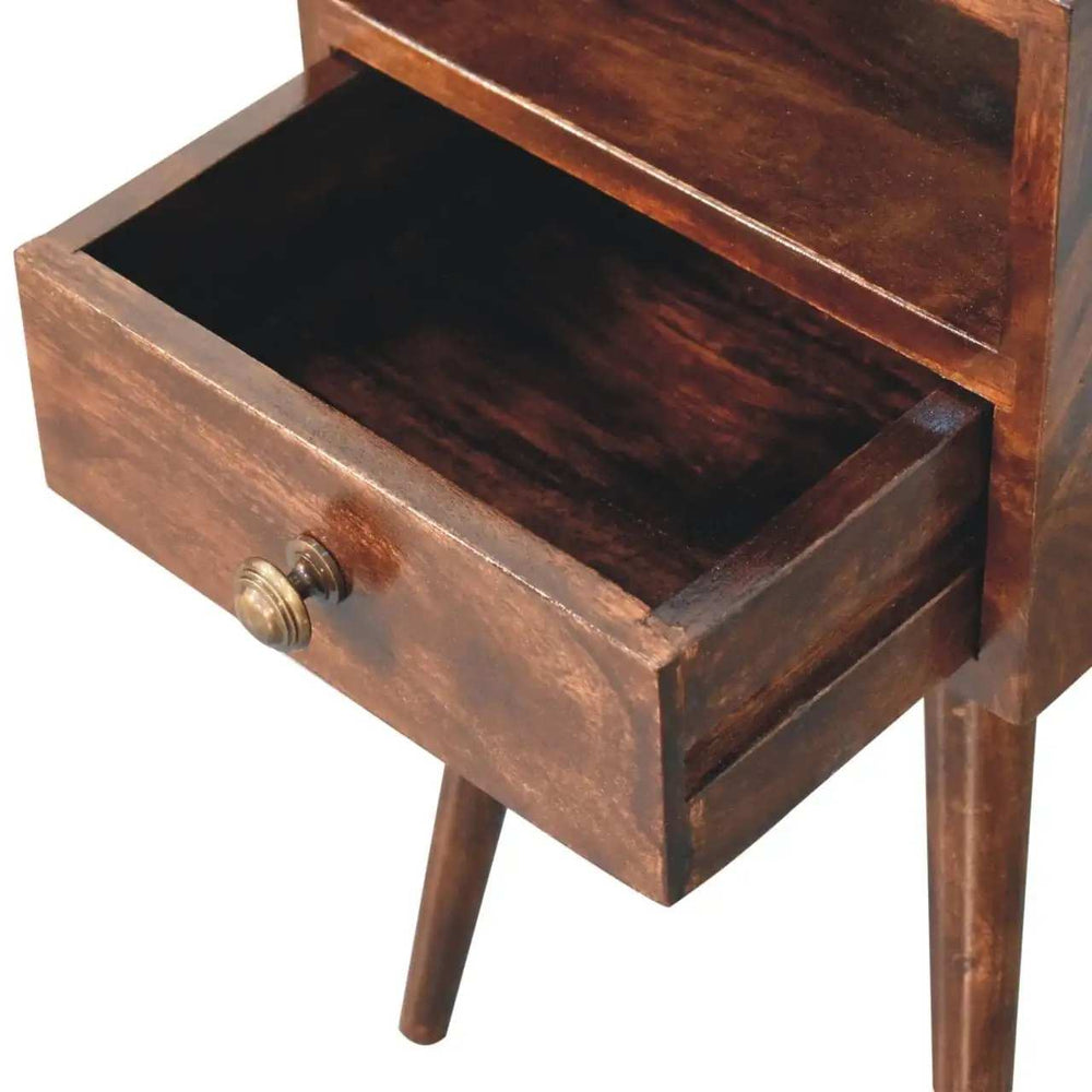 Artisan Furniture Mini California Walnut Bedside - Artisan Furniture - Flyclothing LLC