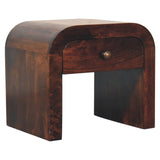 Artisan Furniture California Walnut Disc Bedside - Artisan Furniture