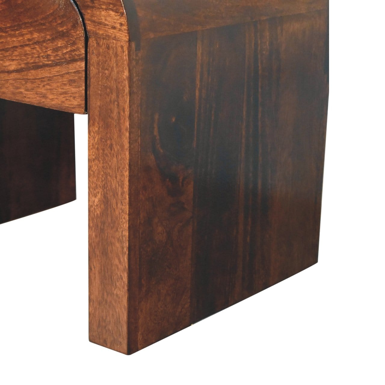 Artisan Furniture California Walnut Disc Bedside