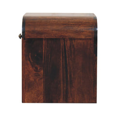 Artisan Furniture California Walnut Disc Bedside