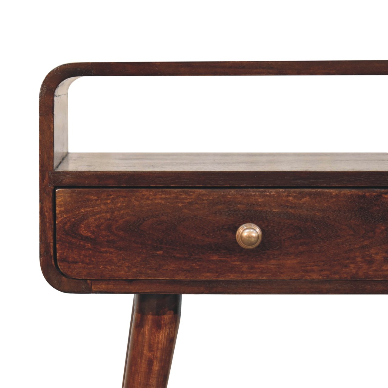 Artisan Furniture Curved California Walnut Console Table - Artisan Furniture - Flyclothing LLC