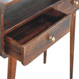Artisan Furniture Curved California Walnut Console Table - Artisan Furniture - Flyclothing LLC