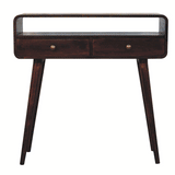 Artisan Furniture Curved California Walnut Console Table - Artisan Furniture - Flyclothing LLC