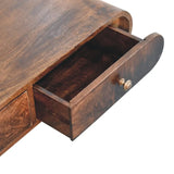 Artisan Furniture Wall Mounted California Walnut Console Table - Artisan Furniture - Flyclothing LLC