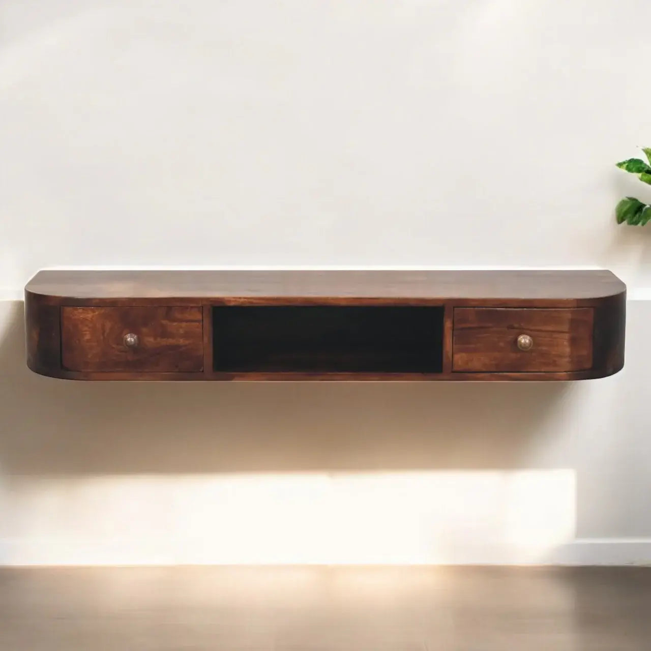 Artisan Furniture Lunar 2 Drawer Floating Console - Artisan Furniture - Flyclothing LLC