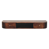 Artisan Furniture Lunar 2 Drawer Floating Console - Artisan Furniture - Flyclothing LLC