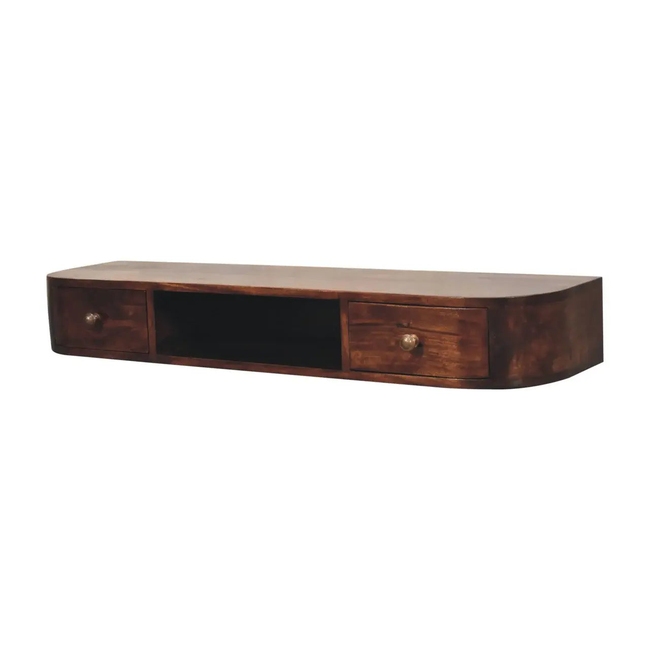 Artisan Furniture Lunar 2 Drawer Floating Console - Artisan Furniture - Flyclothing LLC