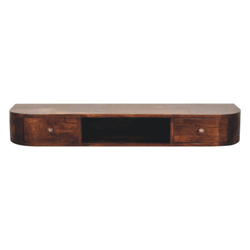 Artisan Furniture Lunar 2 Drawer Floating Console - Artisan Furniture - Flyclothing LLC