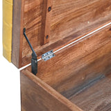 Artisan Furniture Buffalo Hide Honey Caramel Storage Trunk - Artisan Furniture - Flyclothing LLC