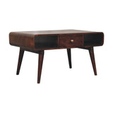 Artisan Furniture Curved California Walnut Coffee Table - Artisan Furniture - Flyclothing LLC