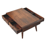 Artisan Furniture California Walnut Sonata Coffee Table - Artisan Furniture - Flyclothing LLC