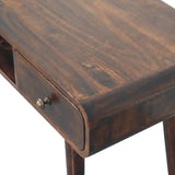 Artisan Furniture Curved California Walnut Writing Desk - Artisan Furniture - Flyclothing LLC