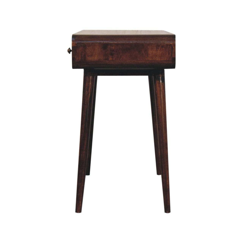 Artisan Furniture Curved California Walnut Writing Desk - Artisan Furniture - Flyclothing LLC