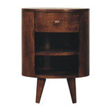 Artisan Furniture Cortez California Walnut Bedside - Artisan Furniture - Flyclothing LLC