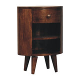Artisan Furniture Cortez California Walnut Bedside - Artisan Furniture - Flyclothing LLC
