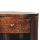 Artisan Furniture Cortez California Walnut Bedside - Artisan Furniture - Flyclothing LLC