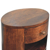 Artisan Furniture Cortez California Walnut Bedside - Artisan Furniture - Flyclothing LLC