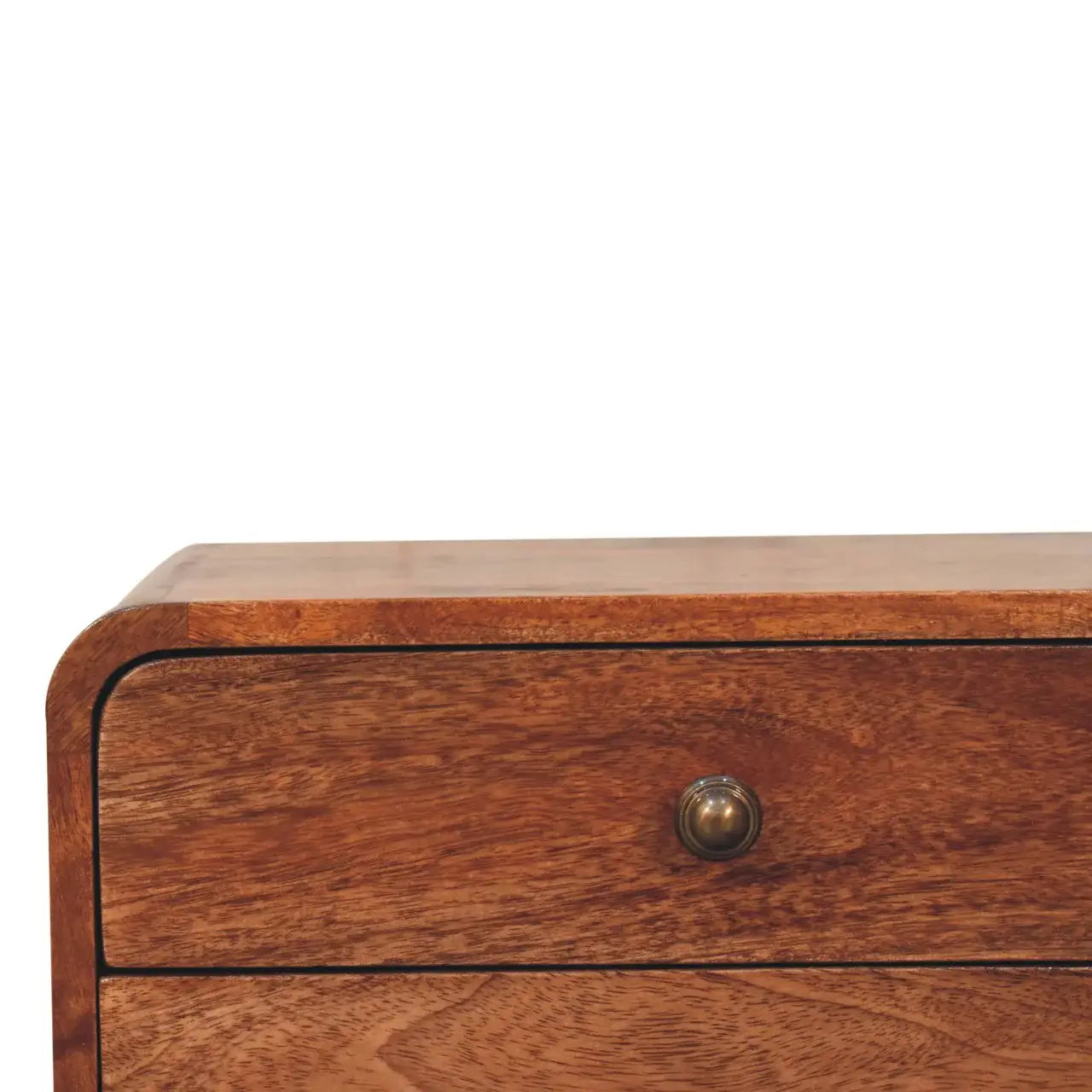 Artisan Furniture Honey Caramel 2 Drawer Floating Bedside - Artisan Furniture - Flyclothing LLC