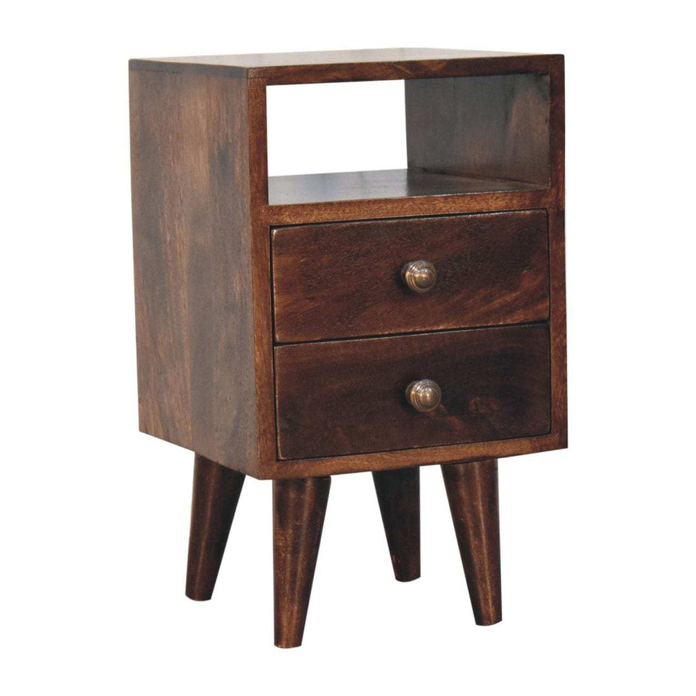 Artisan Furniture Mini Classic California Walnut Bedside - Artisan Furniture - Flyclothing LLC