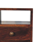 Artisan Furniture Mini Classic California Walnut Bedside - Artisan Furniture