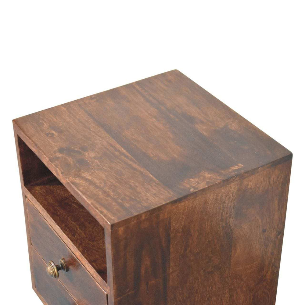 Artisan Furniture Mini Classic California Walnut Bedside - Artisan Furniture - Flyclothing LLC