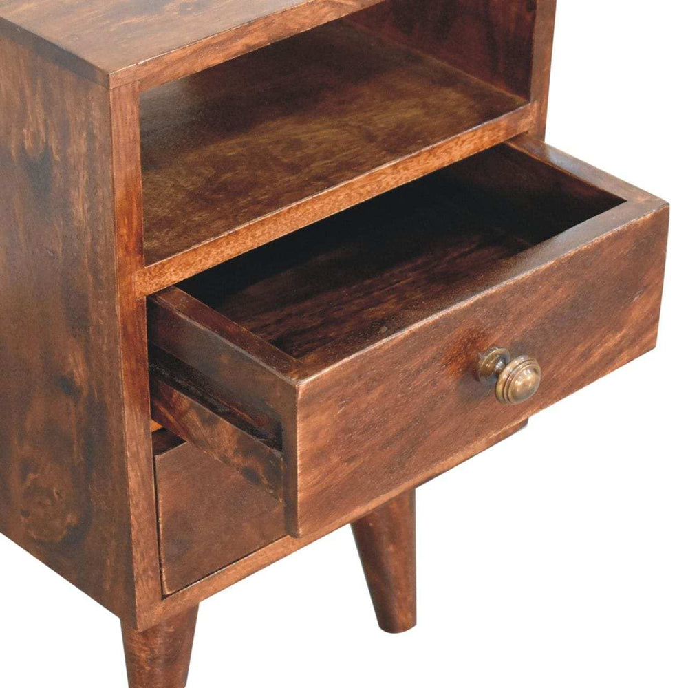 Artisan Furniture Mini Classic California Walnut Bedside - Artisan Furniture - Flyclothing LLC