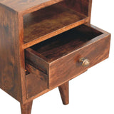 Artisan Furniture Mini Classic California Walnut Bedside - Artisan Furniture - Flyclothing LLC