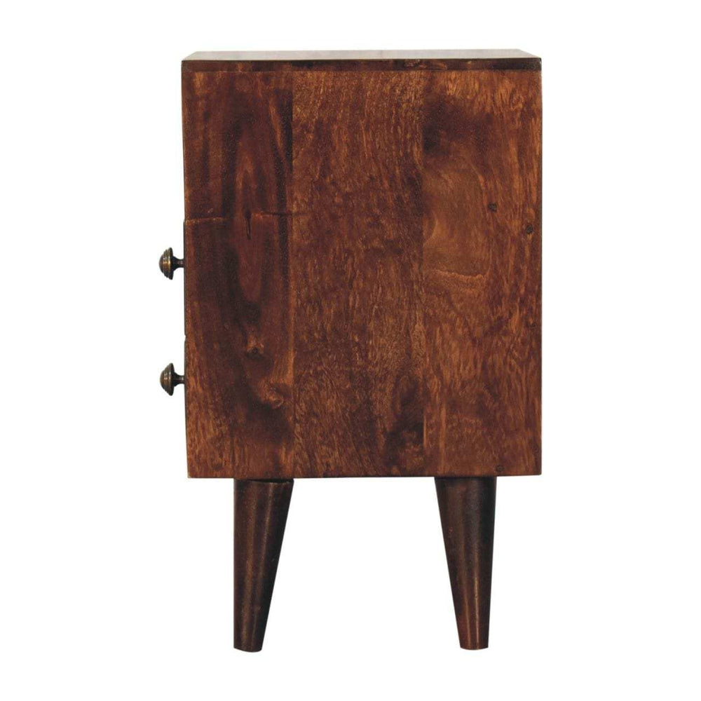 Artisan Furniture Mini Classic California Walnut Bedside - Artisan Furniture - Flyclothing LLC