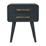 Artisan Furniture Midnight Teal Bedside Table - Artisan Furniture