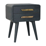 Artisan Furniture Midnight Teal Bedside Table - Artisan Furniture