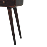 Artisan Furniture Mini California Walnut Curved Console Table - Artisan Furniture - Flyclothing LLC