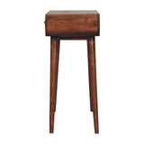 Artisan Furniture Mini Honey Caramel Dressing Table with Foldable Mirror - Artisan Furniture - Flyclothing LLC
